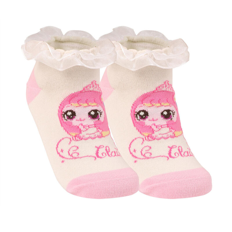 Catch! Tiniping Princess Lace Short Socks 4-Piece Set