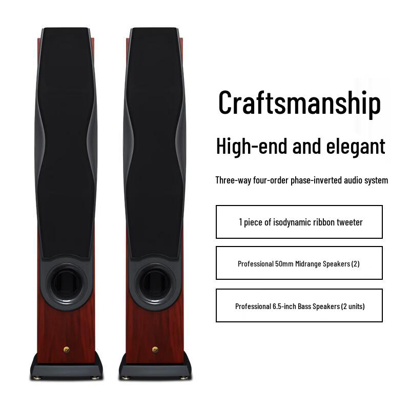 HiVi RM600A HT+RM600R+SUB10G 7.2-Channel Home Theater Speaker System (CN Version)