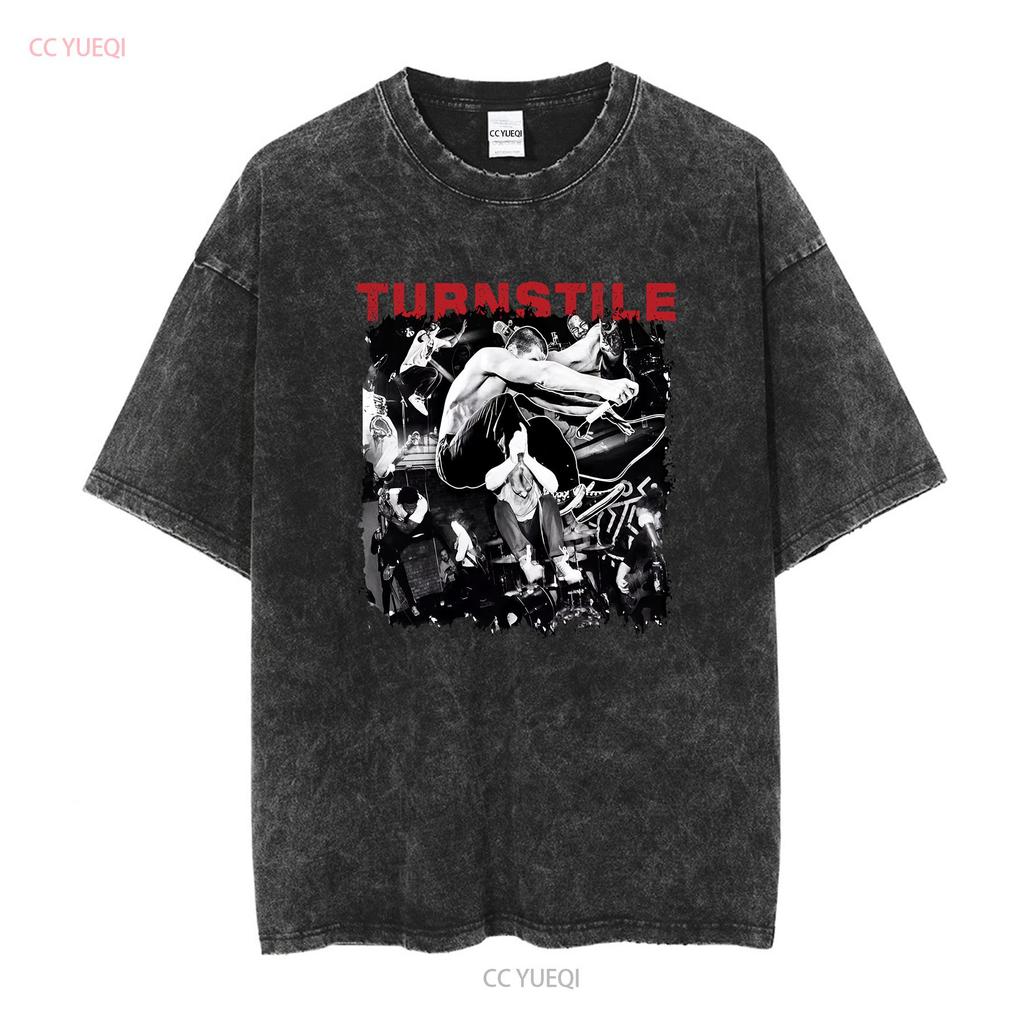 Turnstile Band T Shirt Hardcore Punk Fan Inspired 90s Music Merch for long or short sleeves vintage Washed