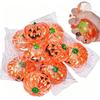 Glitzerkürbis Quetschspielzeug Halloween Fidget Stressball Weicher Dehnbarer Sensorischer Anti-Stress-Spielzeug Partygeschenk