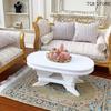 1/12 Simulation Tea Table Model Home Table Living Room Furniture Decor Accessories Pretend Play