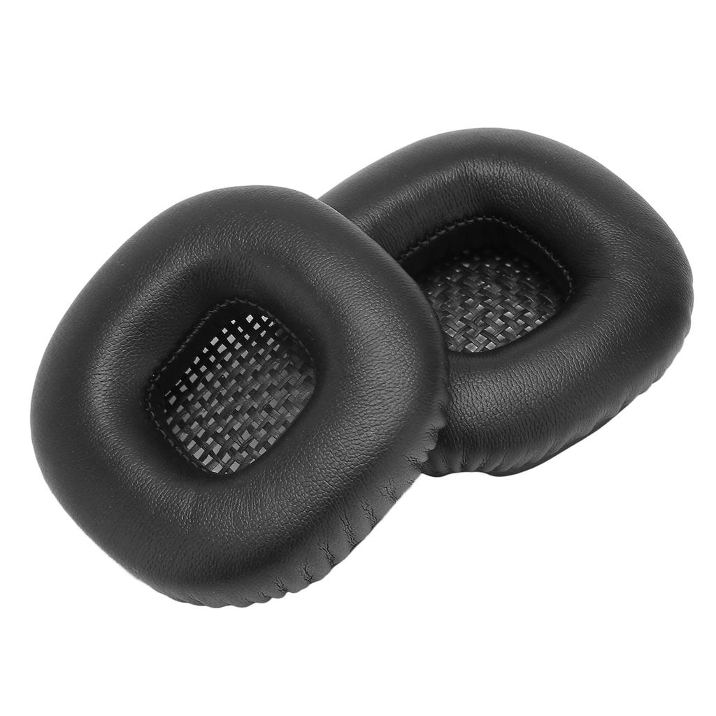 Replacement Ear Pads Soft Artificial Leather Foam Headphone Cushion for Major Headphones Black