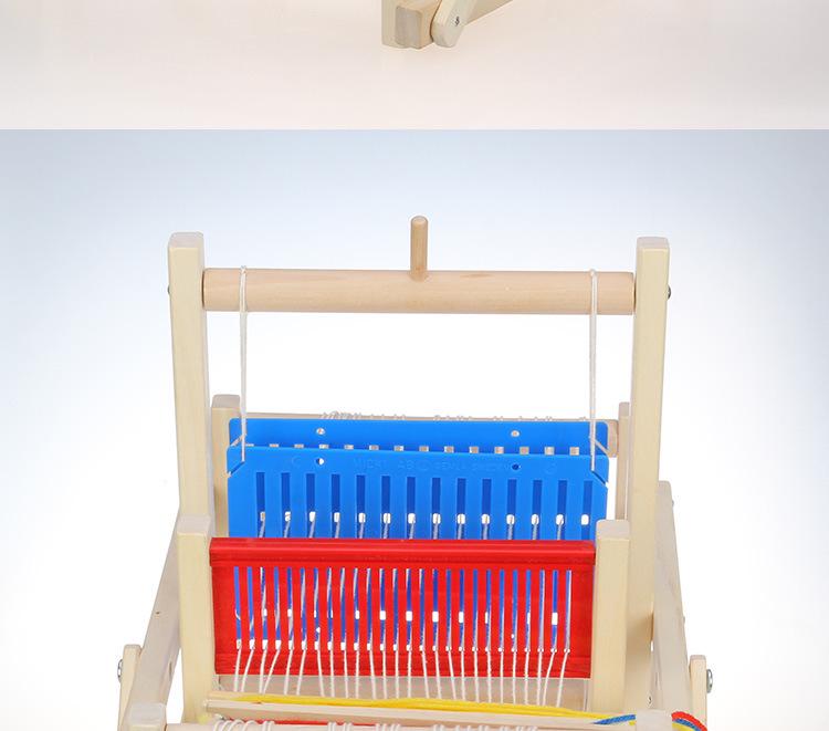 Handmade Children's 3D Weaving Toy Loom for Early Learning