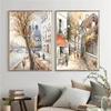 Canvas Paintings Home Decor HD Prints Posters Abstract City Street Landscape Pictures For Living Room Wall Art Framework