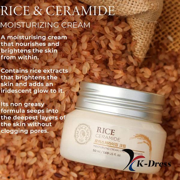 The Face Shop Rice Ceramide Moisturizing Cream 50ml