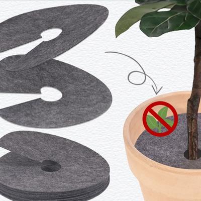 20pcs Moisturizing Tree Protector Mat Breathable Ecological Grass Mat For Garden Tree Protection