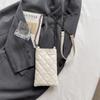 Borsa per Cellulare Teschio da Donna a Rombetti con Catena a Spalla Crossbody