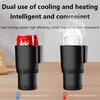 2 In 1 Car Warmer Cooling Cup 24V Smart Car Heating Cooling Cup Touch Screen with Temperature Display for Home Travel Summer