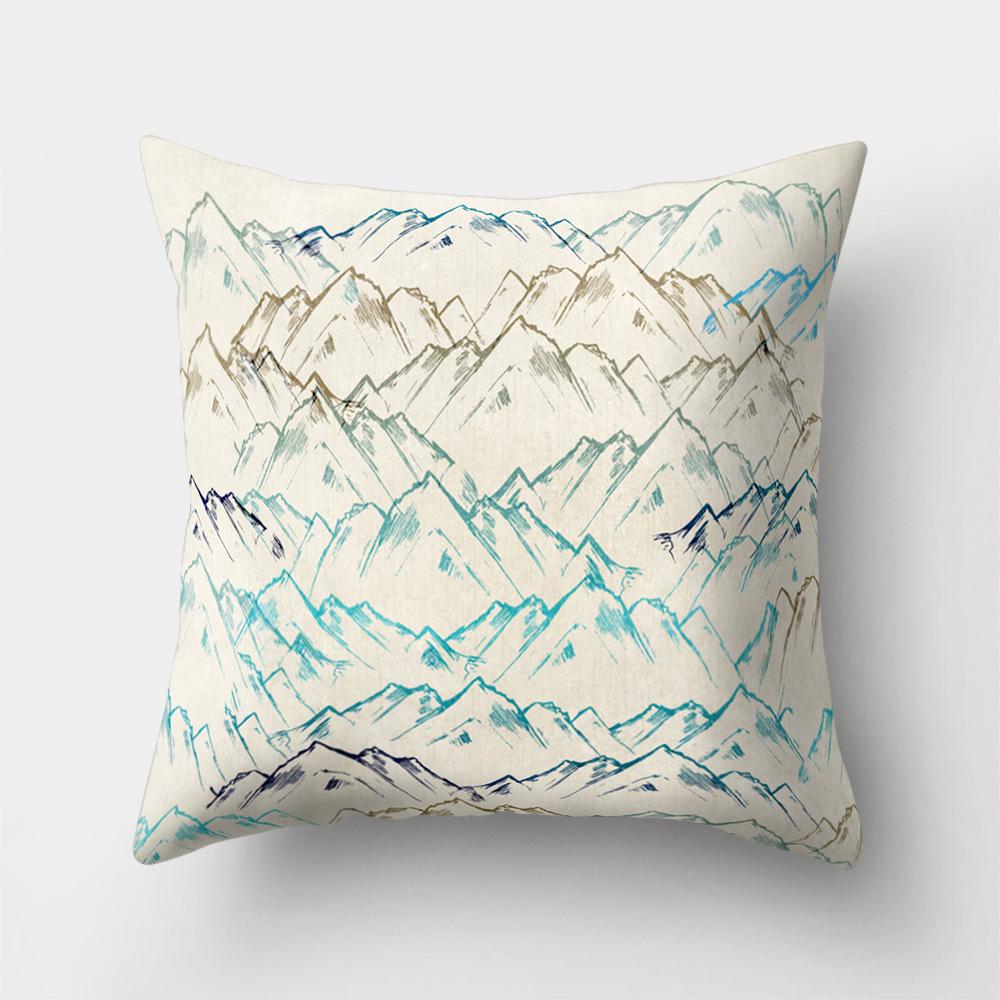 Corrugated Pillowcase Sofa Pillowcase Creative Home Car Cushion Office Pillowcase