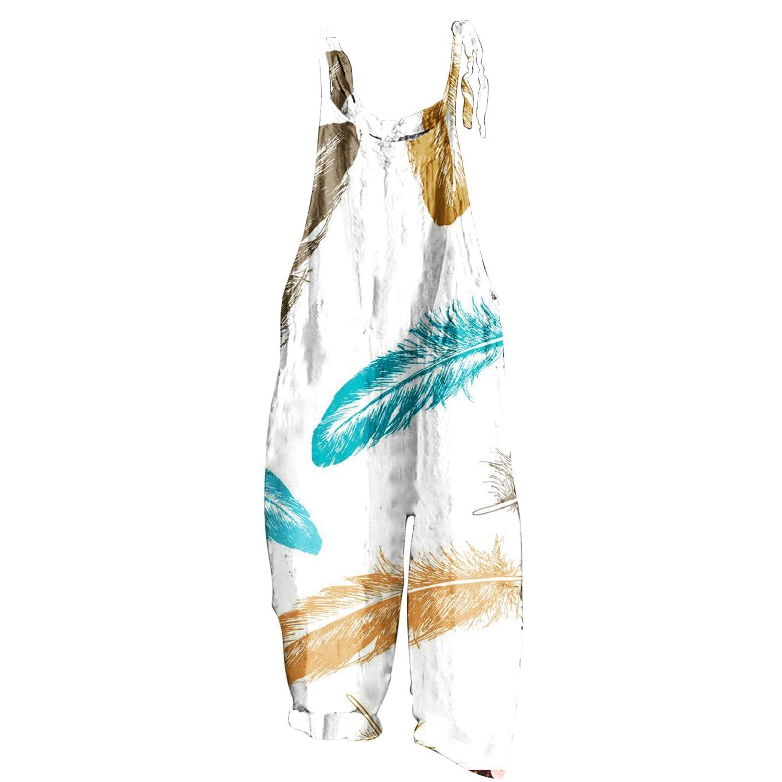 Женский модный милый маленький свежий винтажный повседневный комбинезон на бретельках с принтом M