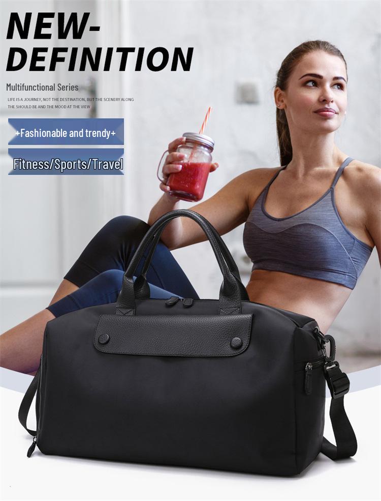 Large Capacity Women's Gym Bag - Yoga, Swimming, Travel & Business Trip Handbag