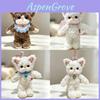 Devin Soft Plush Cat Keychain With Pp Cotton Filling For Bag Decor And Collection