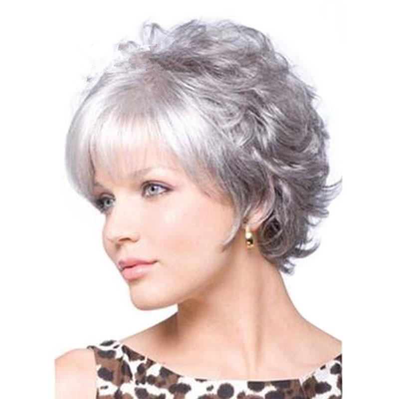 2025 European Fashion Wig Short Wavy Curly Wig For Women