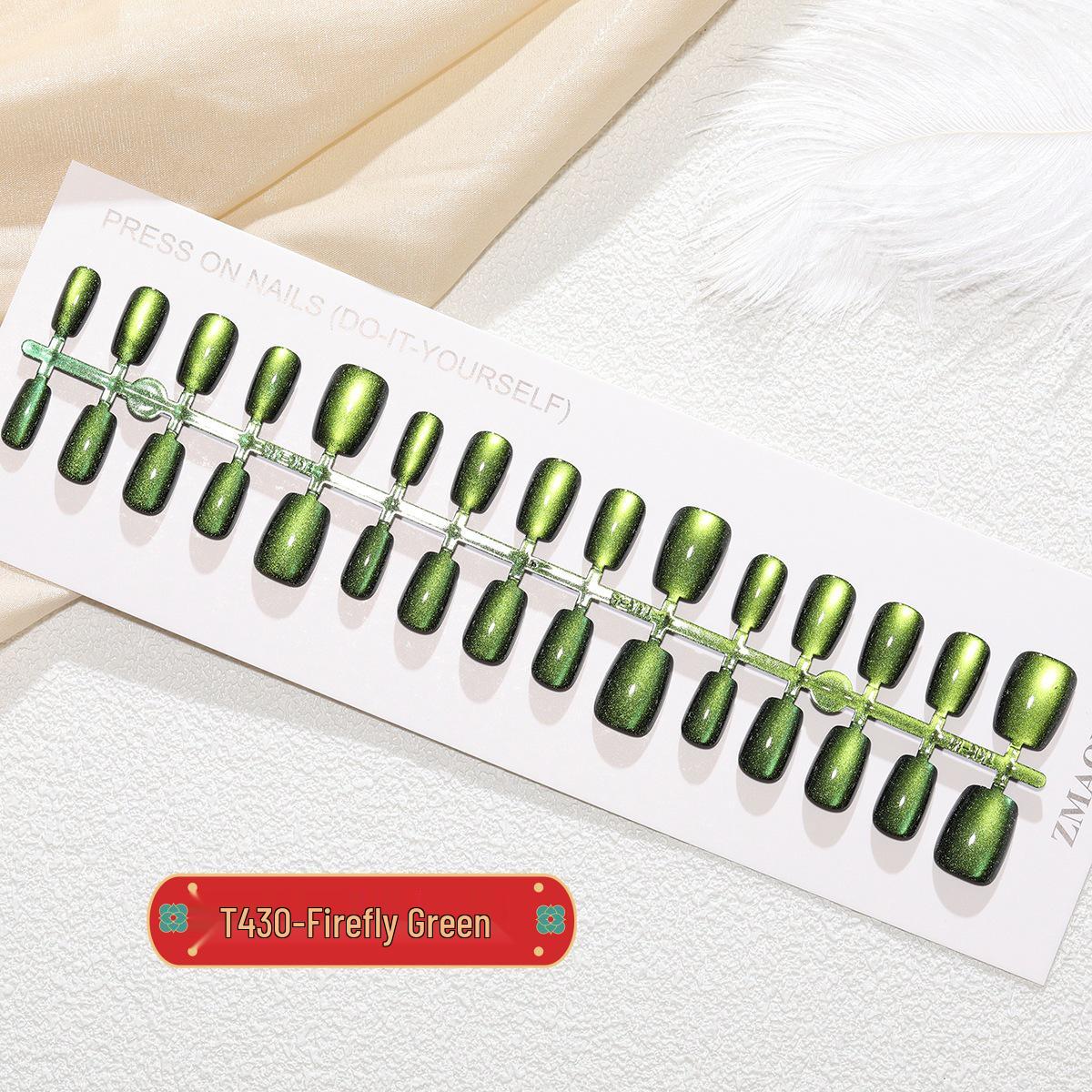 

T428-430 Меняющие цвет Кристальные наклейки для ногтей Кошачий глаз, Лунный фиолетовый и Бирюзовый, 30 штук