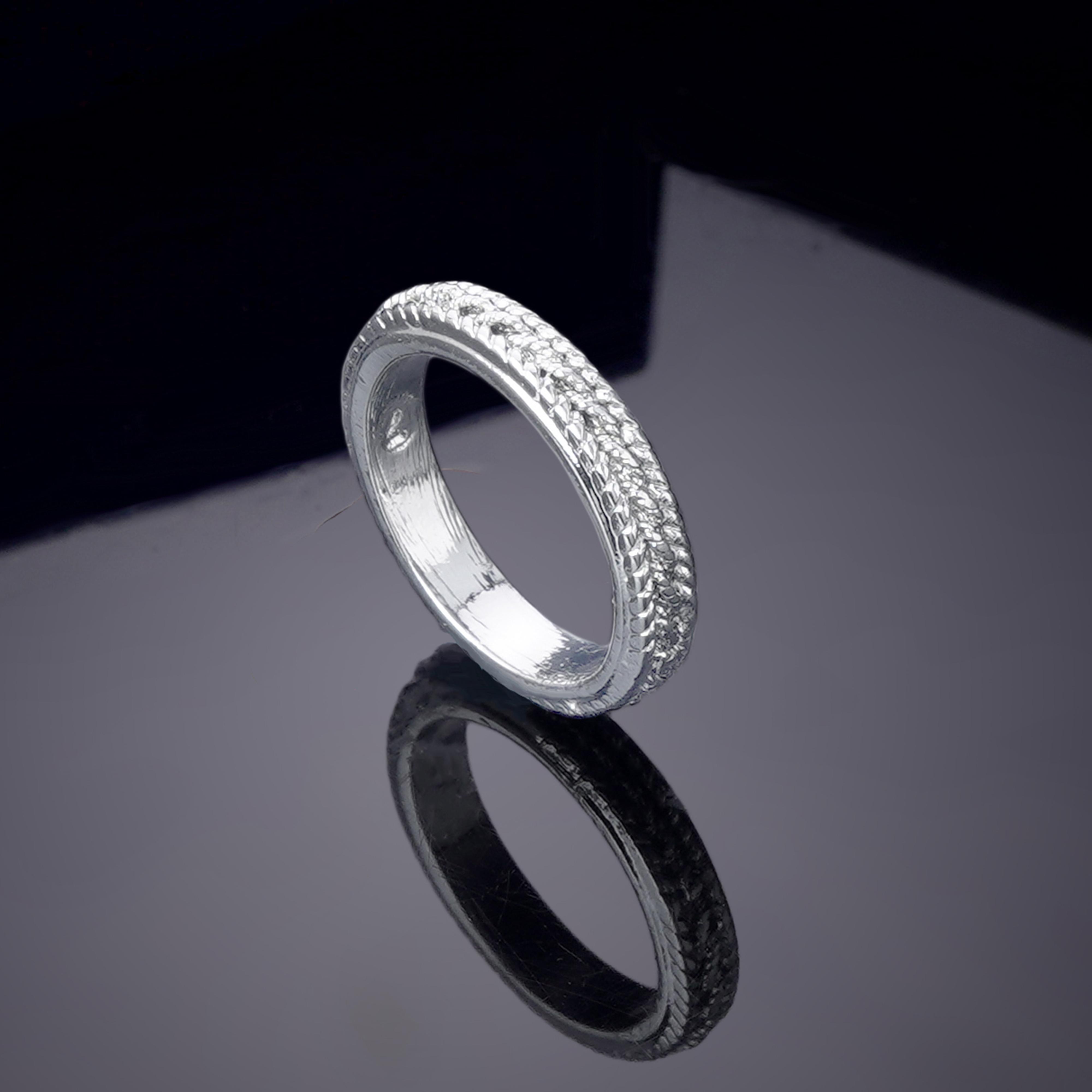 

Изысканное кольцо на палец Estele с родиевым покрытием для женщин