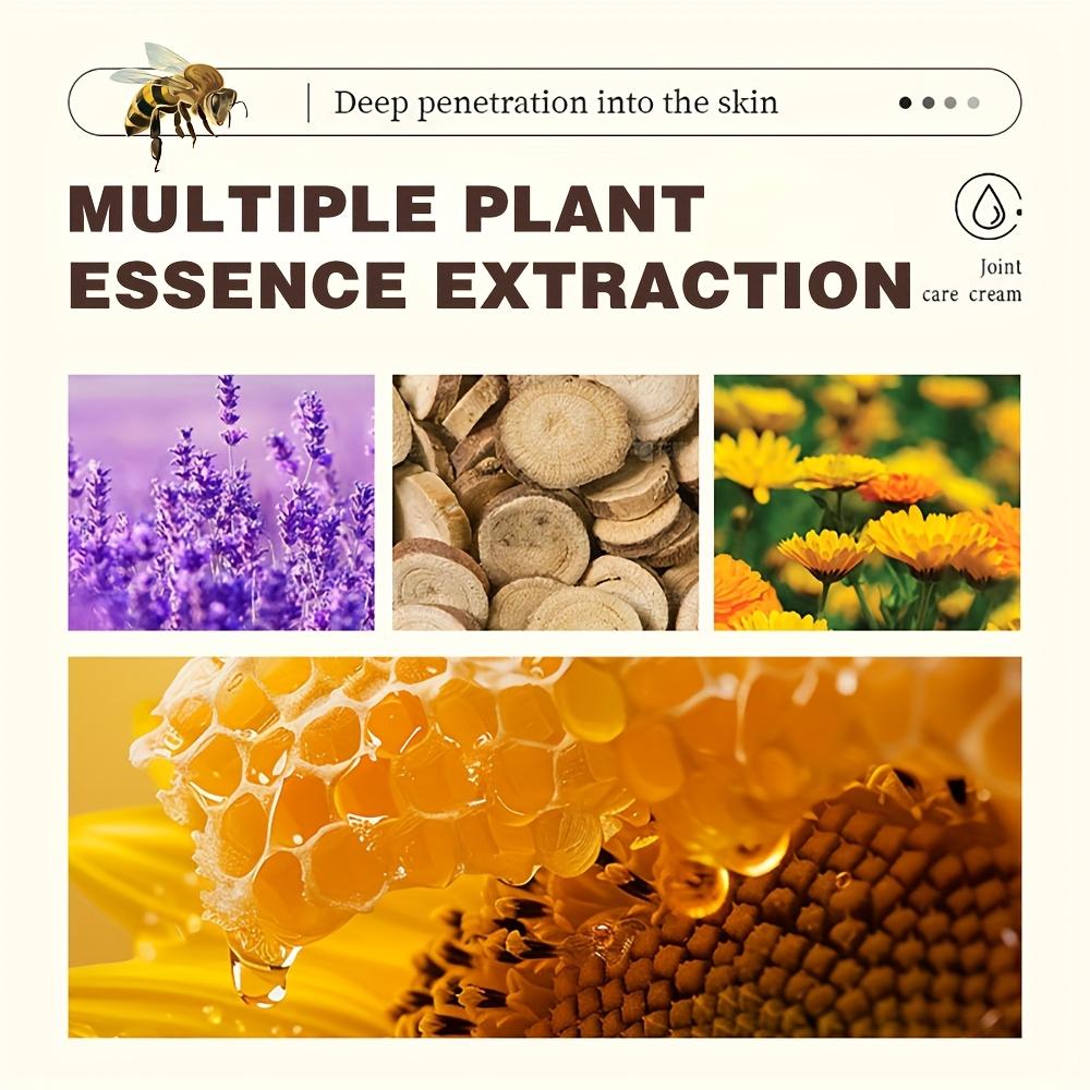 Bee Venom Joint Care Cream Fast-Acting Pain Relief Massage Balm for Arthritis Muscle Soothing Natural Formula