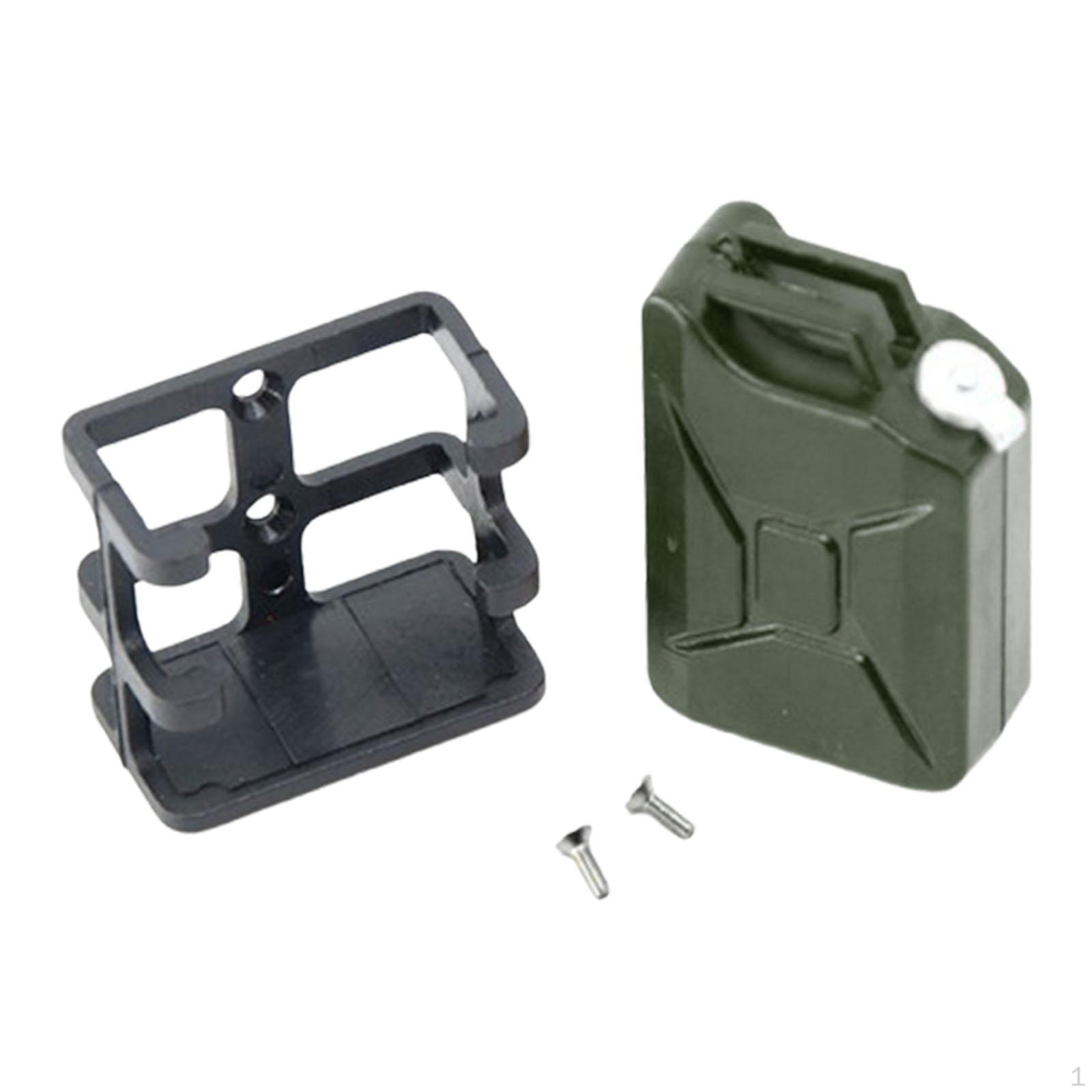 

Міні паливний бак для прикраси RC кроулера 1:10 Місце для зберігання Банка Аксесуар для вантажівки зелений