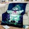 G-Ghostbusters Cartoon-Film-Decke, weiche Flanell-Überwurfdecke für Zuhause, Schlafzimmer, Bett, Sofa, Picknick, Büro, Wandern, Freizeit, Nickerchen, Geschenk