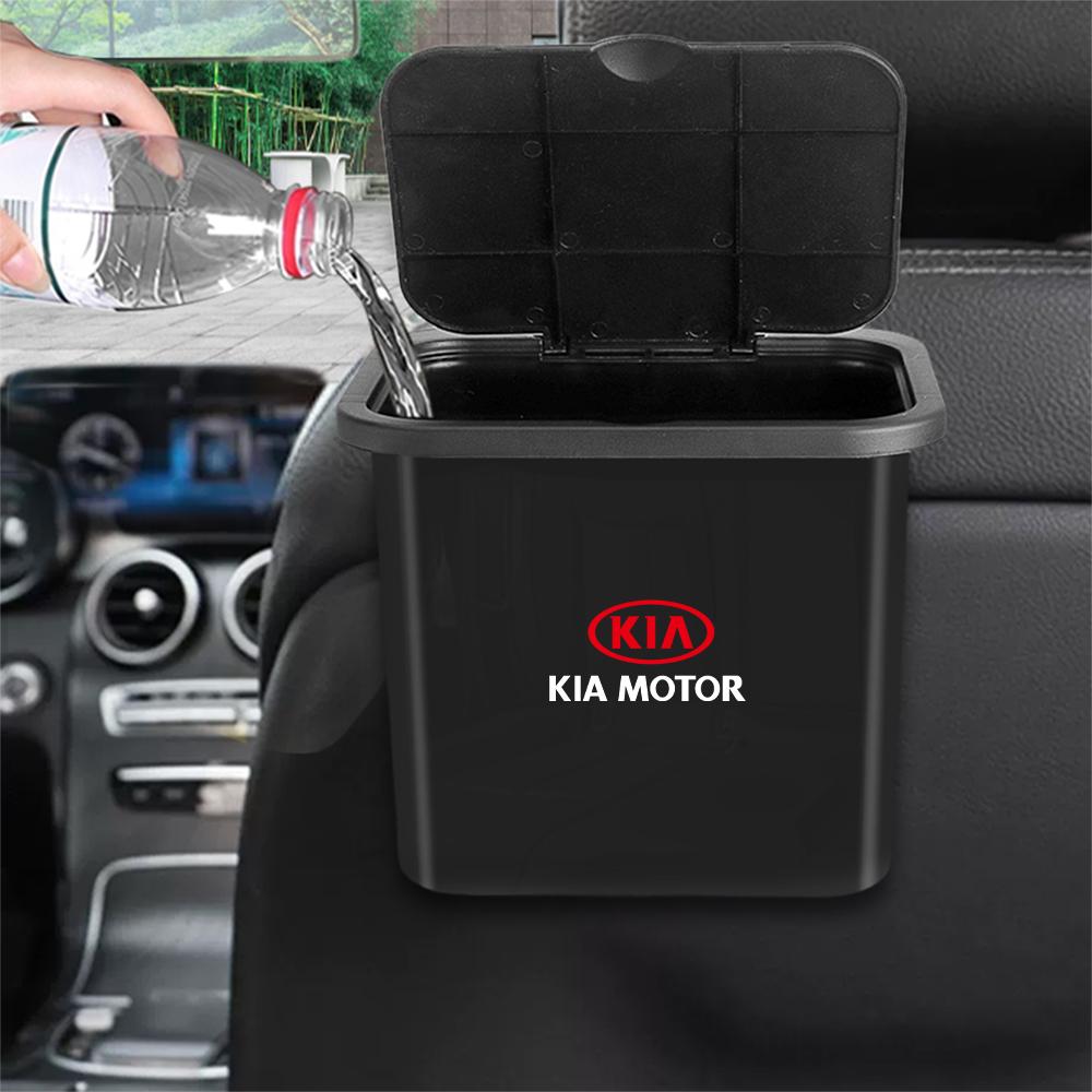 Car Seat Back Hanging Trash Can Storage Case Rear Row Organizer For Kia Rio Ceed Sportage Cerato Soul Sorento K5 Picanto Optima QD2