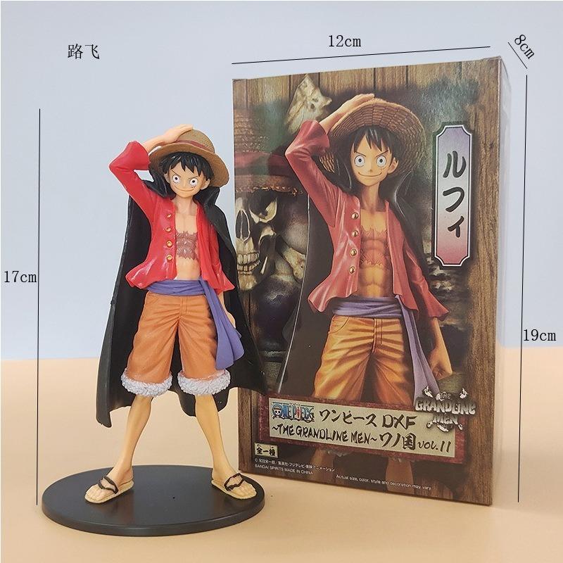 

Spot One Piece Straw Hat Kid Treasure Hunt Cloak Luffy Ornament Handmade Model Birthday Surprise Gift Ornament