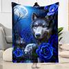 1pc Underwater Paradise Starfish Blanket Comfortable Soft Lightweight All Season Multi Purpose Blanket Travel Camping Picnics Sofa Office Bed Living