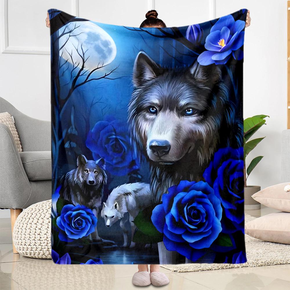 1pc Underwater Paradise Starfish Blanket Comfortable Soft Lightweight All Season Multi Purpose Blanket Travel Camping Picnics Sofa Office Bed Living