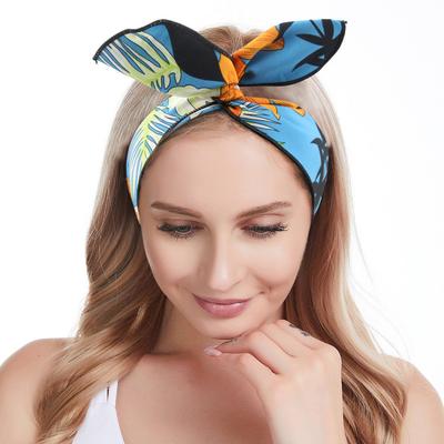 [Produkt] Vielfalt an Hasenkopf Verstellbares Hasenohr Stirnband Sport Gesichtswäsche Bedruckte Haaraccessoires