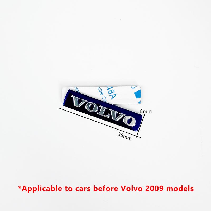 35*8mm Pro Volvo XC90 V90 XC60 V40 S60 V60 S40 Před rokem 2010 Samolepka Samolepka na volant Volvo Modrý znak Samolepka do interiéru