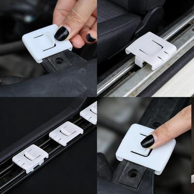 Kit 6 Pezzi Cursore Guide Binario Sedile Auto 435881203A per VW Volkswagen MK1 MK2 MK3 Jetta Corrado Golf Scirocco Passat