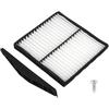 Cabin Air Filter Kit Fits For 2007-2014 GMC Chevy Silverado Sierra Tahoe Yukon Avalanche Suburban Cadilac Escalade,Replaces# 22759208 259-200
