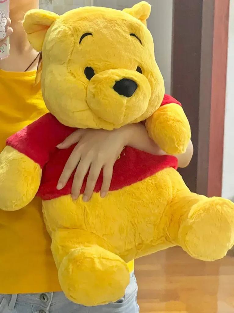30/50Cm Ultimo Kawaii Posizione Seduta Winnie the Pooh Peluche Giocattolo Animali di Peluche Carini Orso Pooh Bambola Cuscino Regalo di Compleanno Ragazza