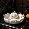Pumpkin Tray for Halloween 3D Printed Jewelry Holder, Spooky Trinket Keys, Unique Holiday Gift Friends Rings, Earrings, Decorative Storage Organizer