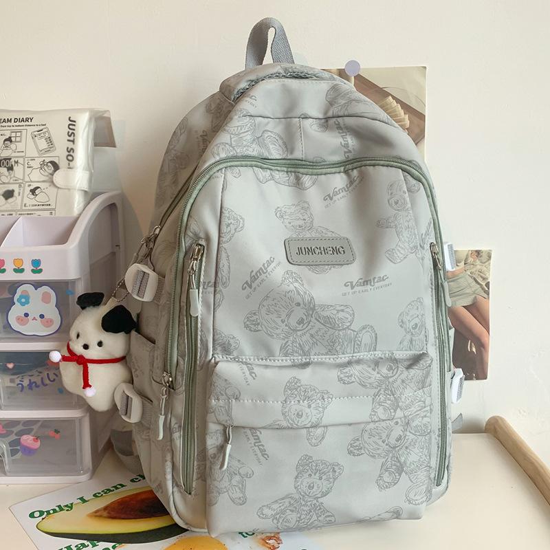 Schoolbags for Children Elementary School Students  Girls and Junior High School Students with High Looks Letter Backpacks