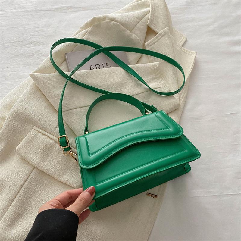 Stylish Pu Handbag For Women Trendy Street Fashion Crossbody Shoulder Bag