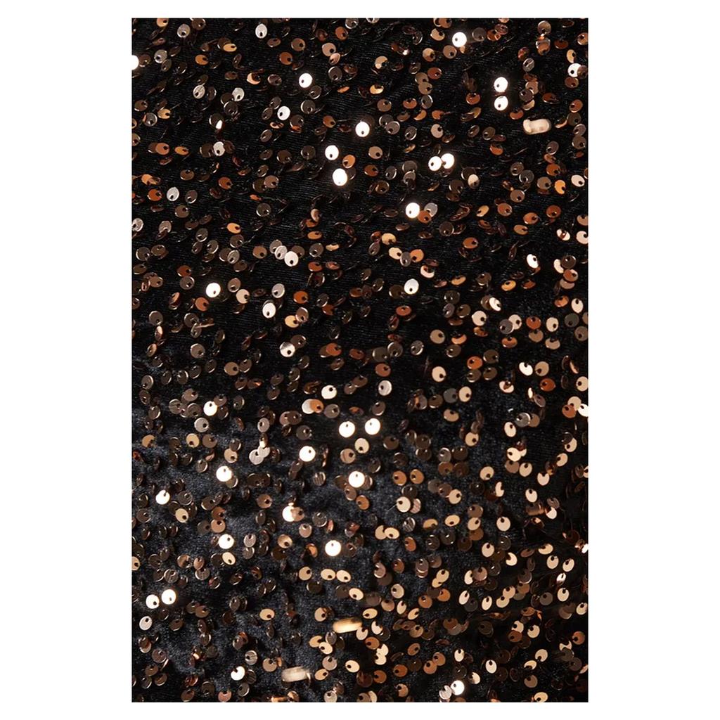 Dorothy Perkins Womens/Ladies Sequins Velvet Wrap Petite Midi Dress