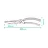 All Steel Powerfull Kitchen Shear Multipurpose Thickened Chicken Bone Scissors Household Meat Fish Scissors