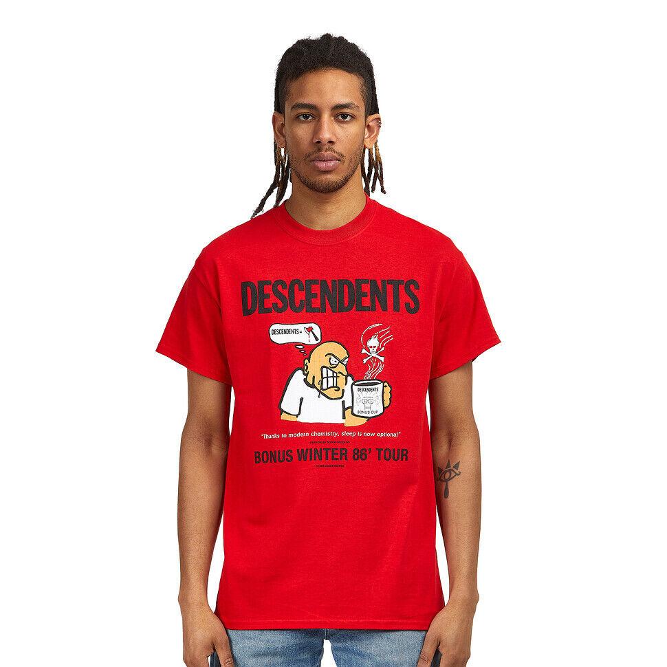 

Descendents Bonus Winter Tour 86 Red Unisex T-shirt XXXXL