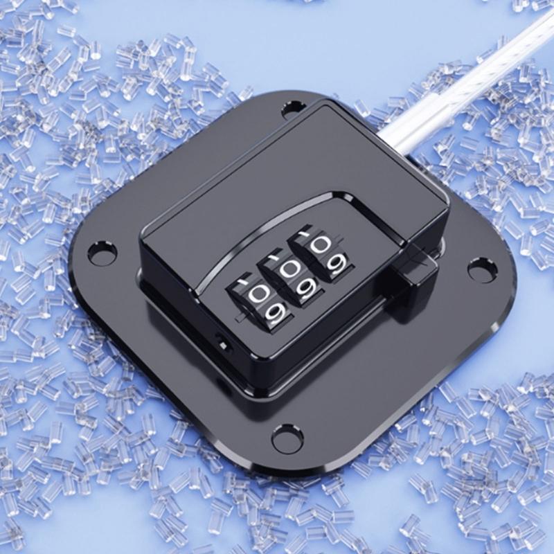 Multifunctional Child Safety Cabinet Locking Password Lock Child Proof Fridge Lock set for Fridge Door Cabinets Drawers