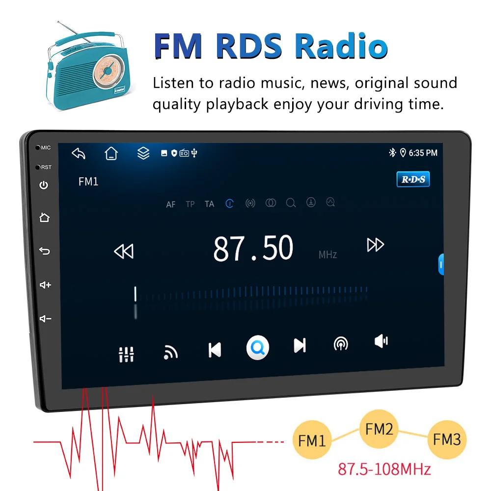 9 Inch Car Radio Universal Multimedia Player 8 Core Carplay Android Auto 4G Stereo 2 Din Android Head Unit