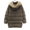 DUVETICA Langarm Daunenjacke 40 Beige Damen Gebraucht