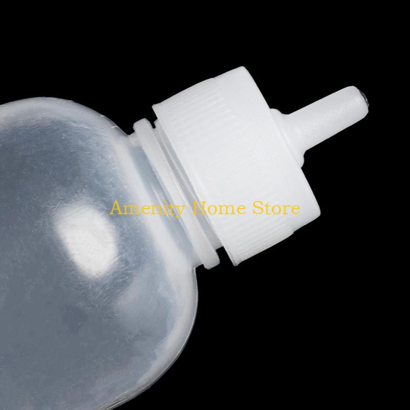 

F26C Mini-Bottles with with 7 Nozzles for Arts and Crafts Glue Icing Griller Sauces Dressings Condiments Cake Decorating Tool CN
