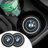 2 szt. Samochodowa Mata Antypoślizgowa do Uchwytu na Kubek Wodny Uchwyt na Butelkę z Napojem Mata Do bmw e46 e39 e90 e60 e30 f10 f11 f20 f30 g20 g30 x1 x3 x5 z4