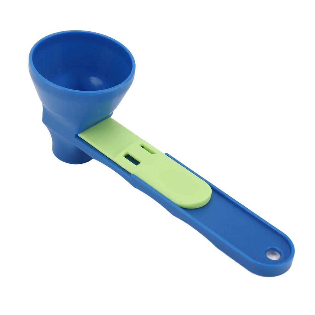 Spoon Funnel Multipurse Creative Plastic Anti Spill Spoon Funnel for Protein Powder Yolk Separation