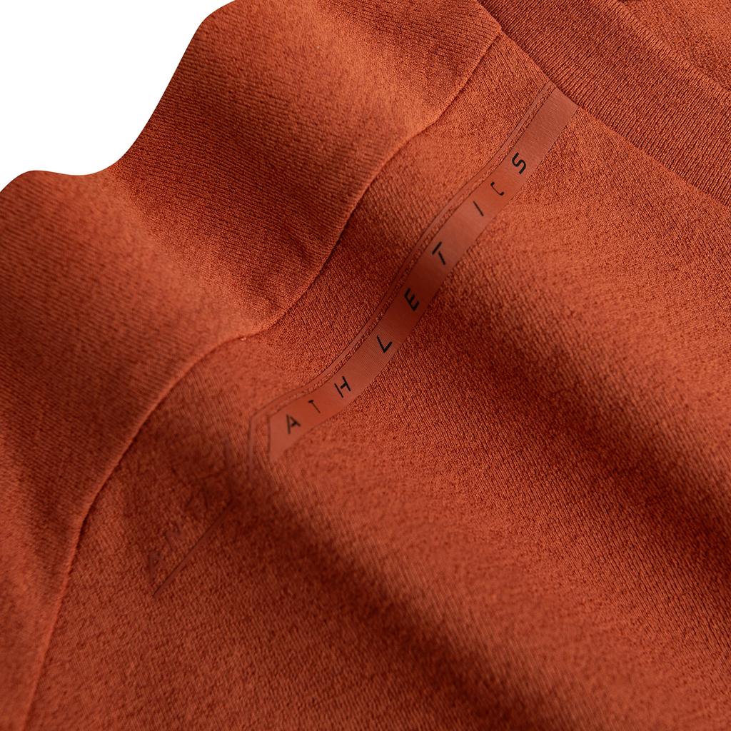 Anta Training Short Sleeve Knit Shirt Summer Sports T-Shirt Men tops Tea-Brown Orange 952627106-3