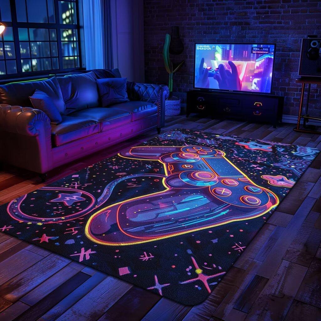 E-sports Table, Chair, Carpet, Home Decoration, Game Blanket, E-sports Room Sound Insulation Pad, Floor Protection Pad