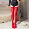 Oily Light Hose Toe Socks Horse Oil Stockings Five Fingers Women Ultra-Thin Spring and Autumn Sexy Shiny Silky Boots\n Black Silk