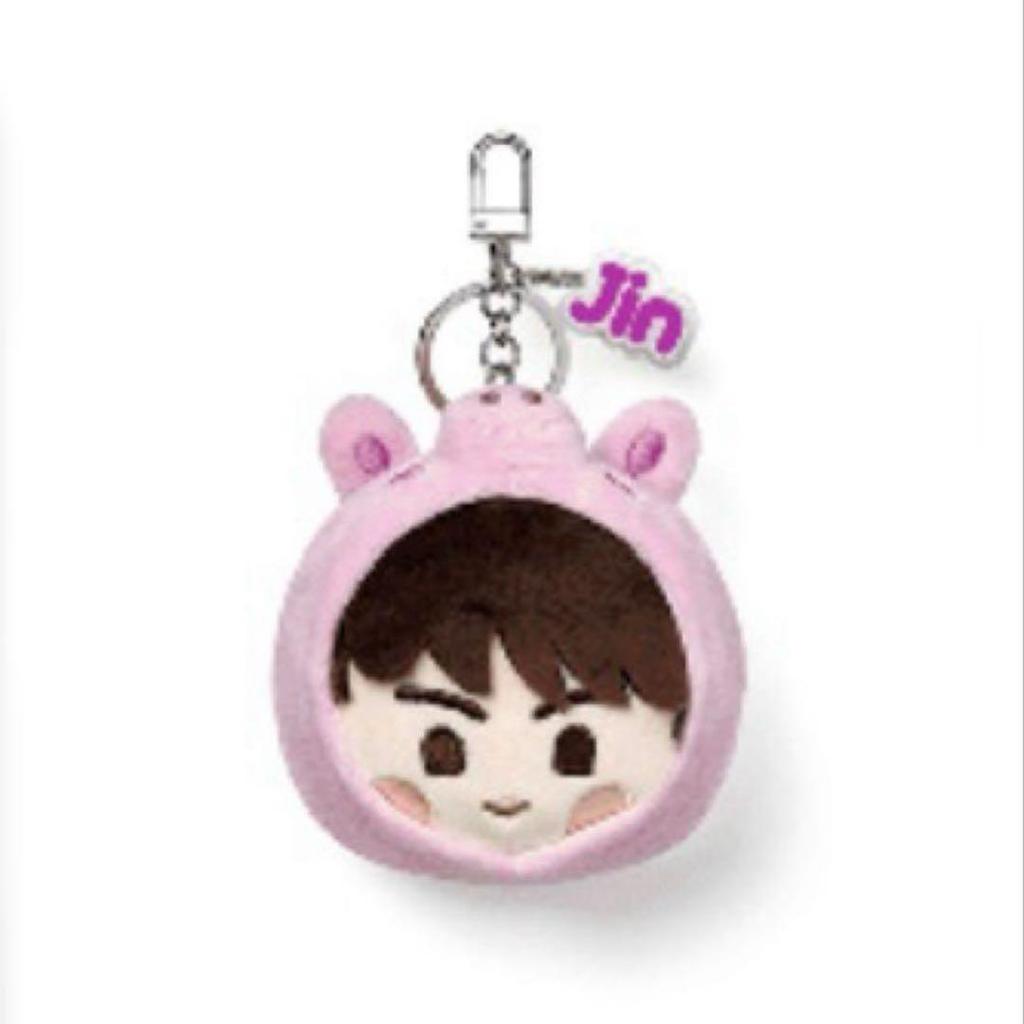 [USED] JIN [2025 ISLAND] FACE KEYRING Official Authentic Product