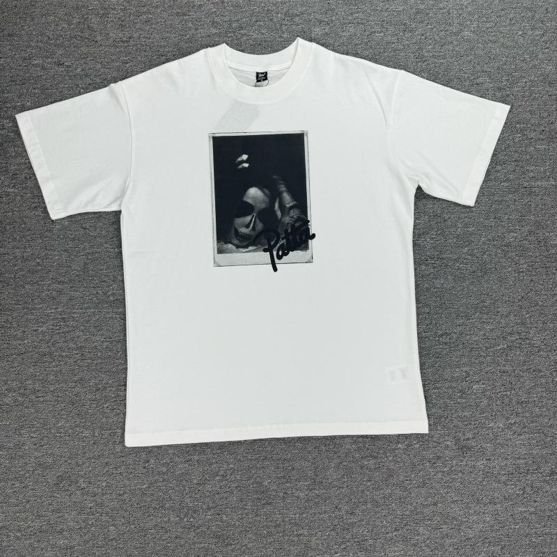 Cross-border trendy brand PATTA European and American street creative fun printing men's and women's casual loose short-sleeved collection T-shirt 