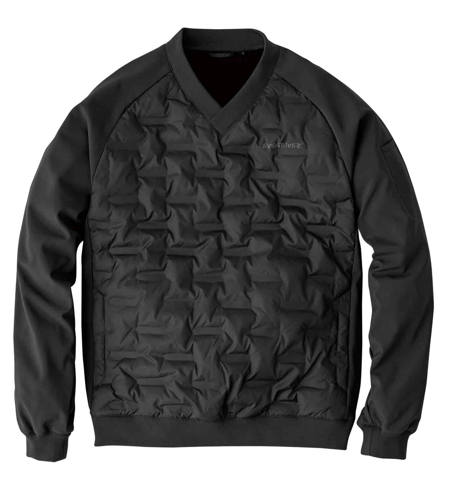 

EVEN RIVER Crimped V Jacket, Fall/Winter, Black, R426 05 LL