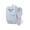 90-240VAC Kitchen CH4 Natural Gas Leaking Detector Magnetic Solenoid Valve Cut Off Coal Gas Fire Alarm Sensor For Home Security